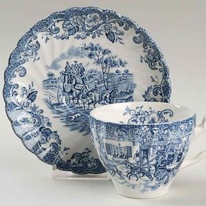 Teacup and Saucer, by Johnson Brothers